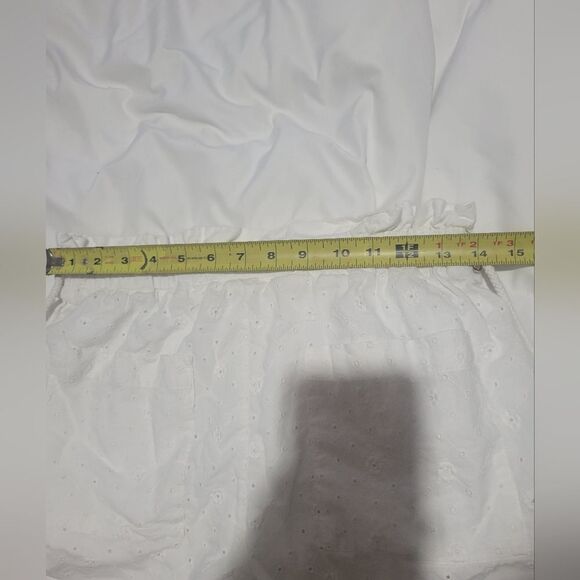 Women's Lc Lauren Conrad Smocked Waist Pull-On Shortie Shorts size M - Picture 11 of 11